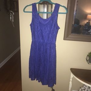 Cobalt Lace Dress